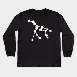 Ursa Major Constellation Kids Long Sleeve T-Shirt